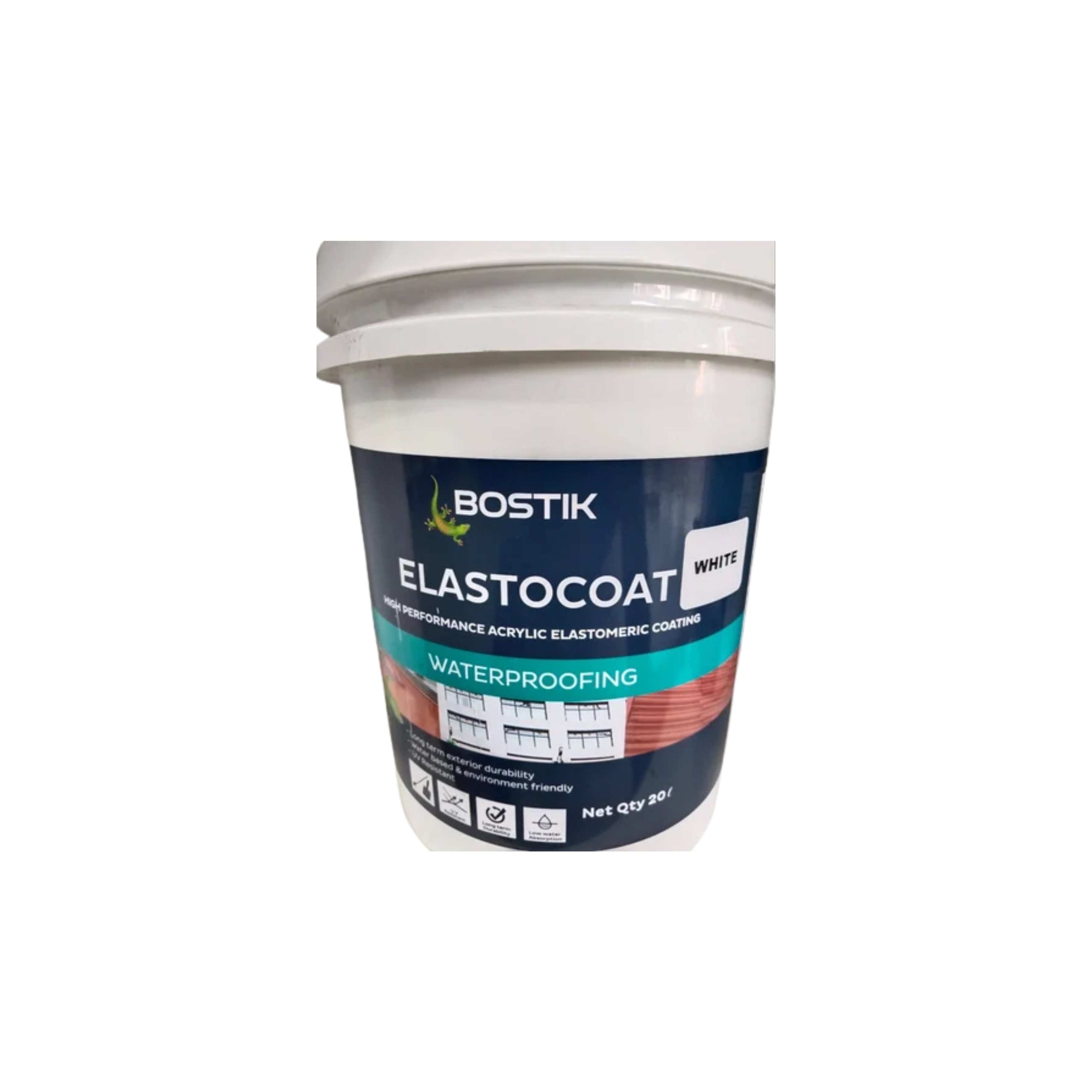 BOSTIK EXTERIOR COAT WHITE 20L